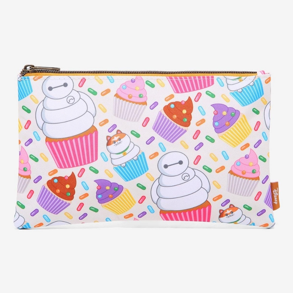 Loungefly Disney Big Hero 6 Baymax Cupcakes Makeup Bag